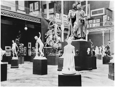 Belgian Fine Arts at the Universal Exhibition, Paris, 1889 by French Photographer